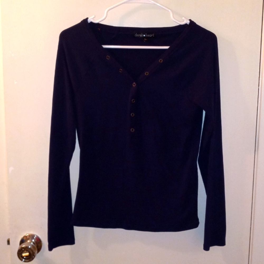 Derek 💙 Heart Blouse